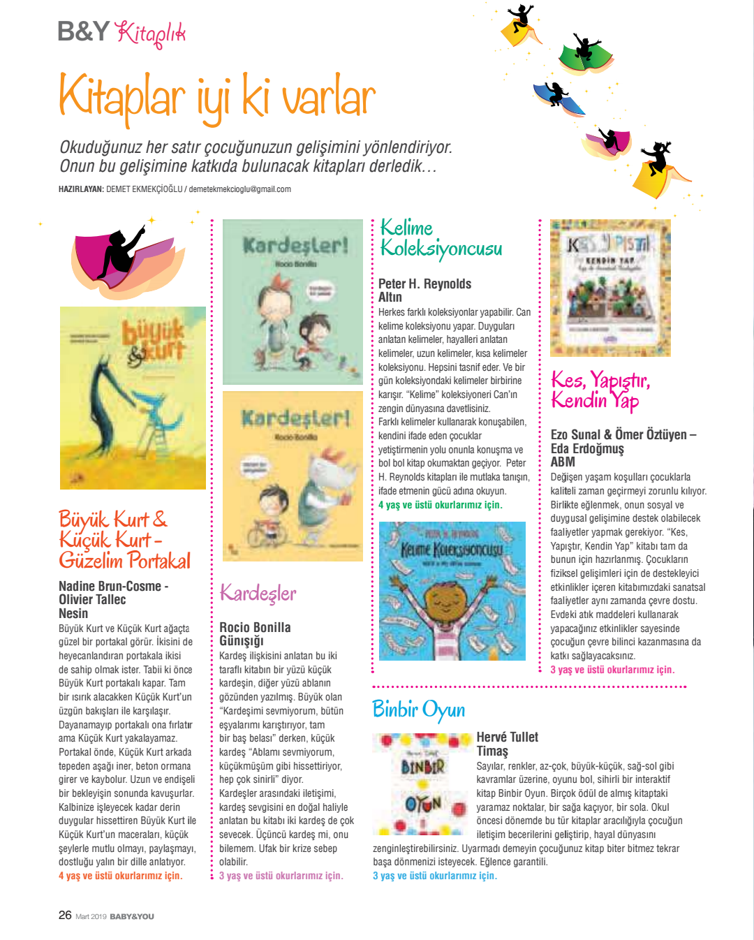 Baby&You Dergisi Mart 2019