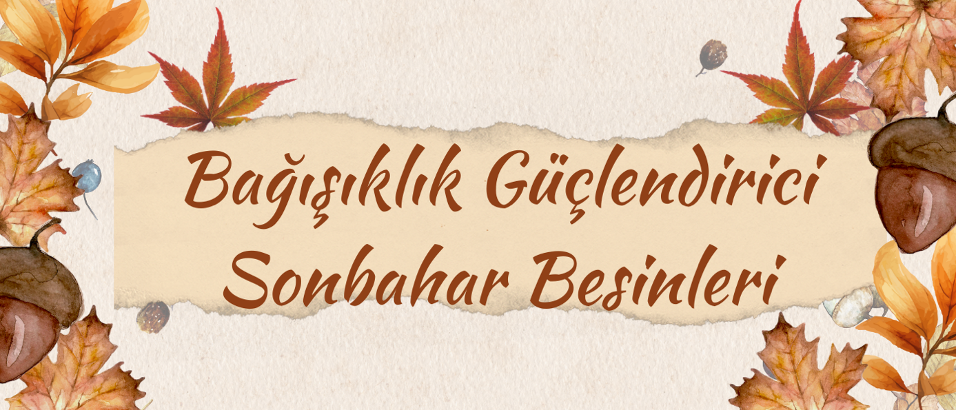 Bağışıklık Sistemini Güçlendiren Sonbahar Besinleri